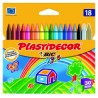 CERA PLASTIDECOR C/18 COLORES SURTIDOS NUEVO