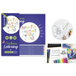 CUADERNO DE LETTERING A5 +6...