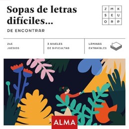 SOPA DE LETRAS DIFICILES DE...