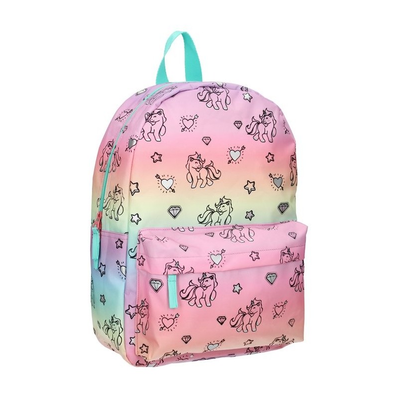 MOCHILA INFANTIL UNICORNIO ARCOIRIS DEGRADADO