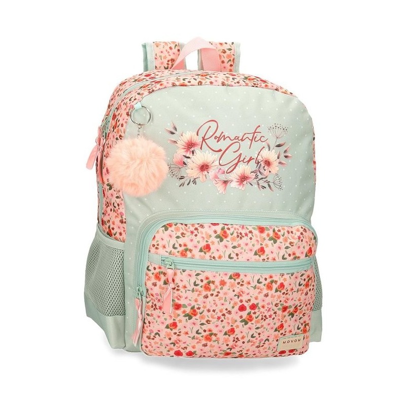 MOCHILA 42CM MOVOM ROMANTIC GIRL ADAPT.