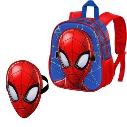 MOCHILA MASCARA SPIDERMAN