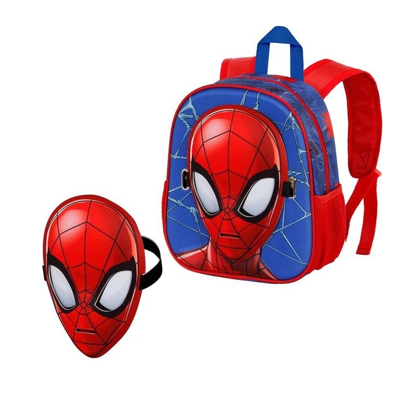 MOCHILA MASCARA SPIDERMAN