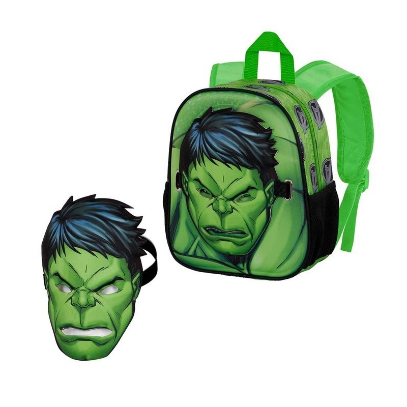 MOCHILA MASCARA HULK