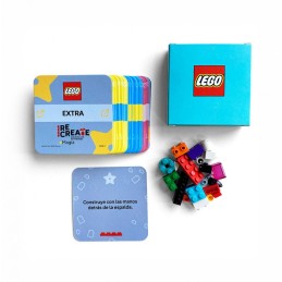 Lego recreate magia, construcción tarjetas con actividades