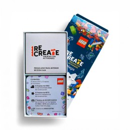 Lego recreate magia, construcción tarjetas con actividades