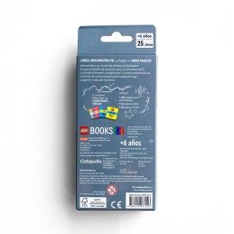 Lego recreate espacio, construcción tarjetas con actividades