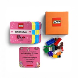 Lego recreate animales, construcción tarjetas con actividades